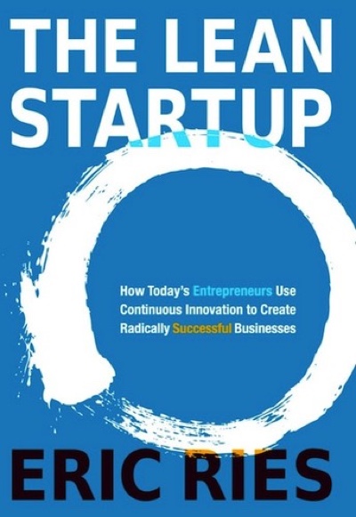 Capa do livro Lean Startup, de Eric Ries